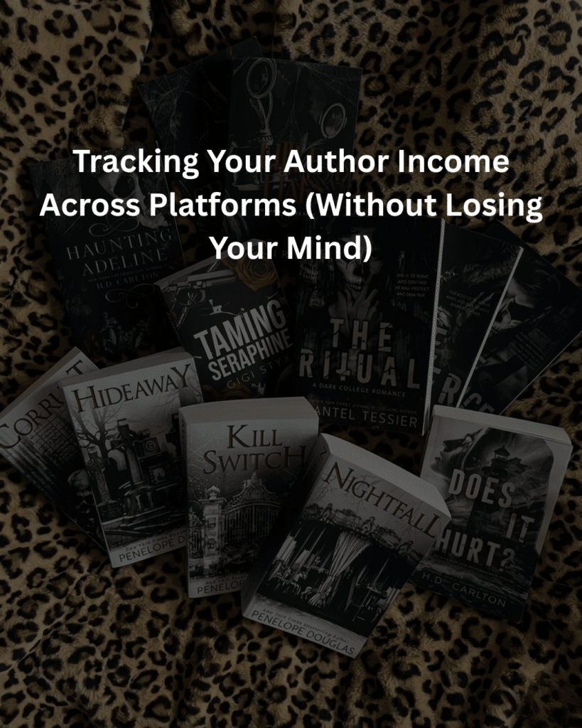 Tracking Your Author Income Across Platforms (Without Losing Your Mind)