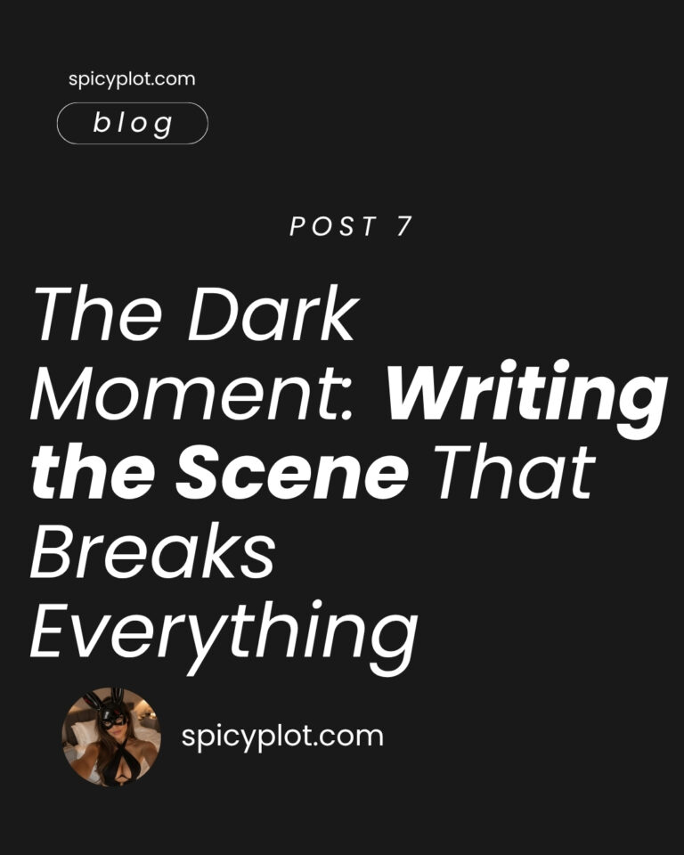 The Dark Moment: Writing the Scene That Breaks Everything