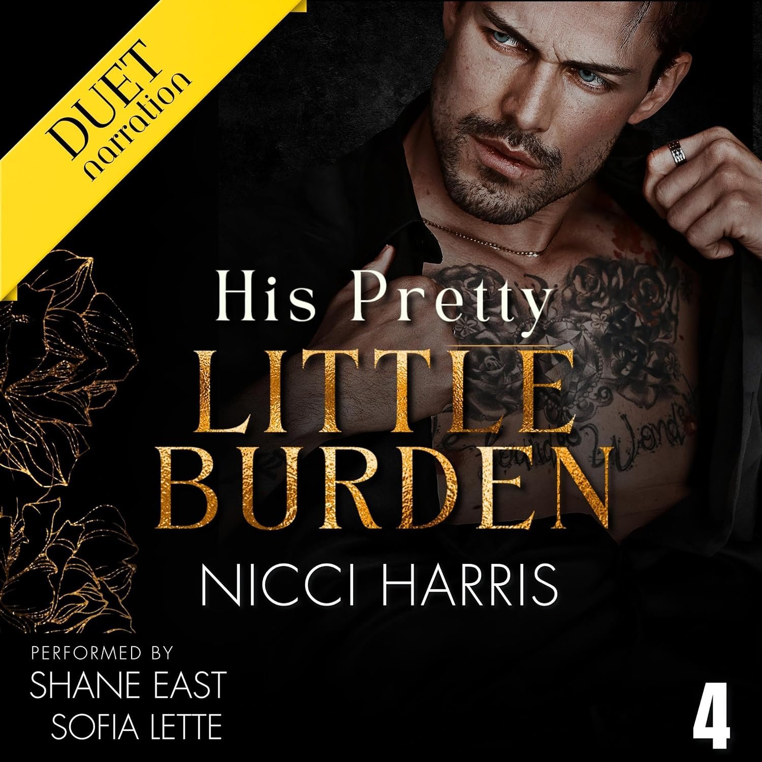 His Pretty Little Burden: A Dark Mafia, Age Gap Romance (Kids of The District Book 4)