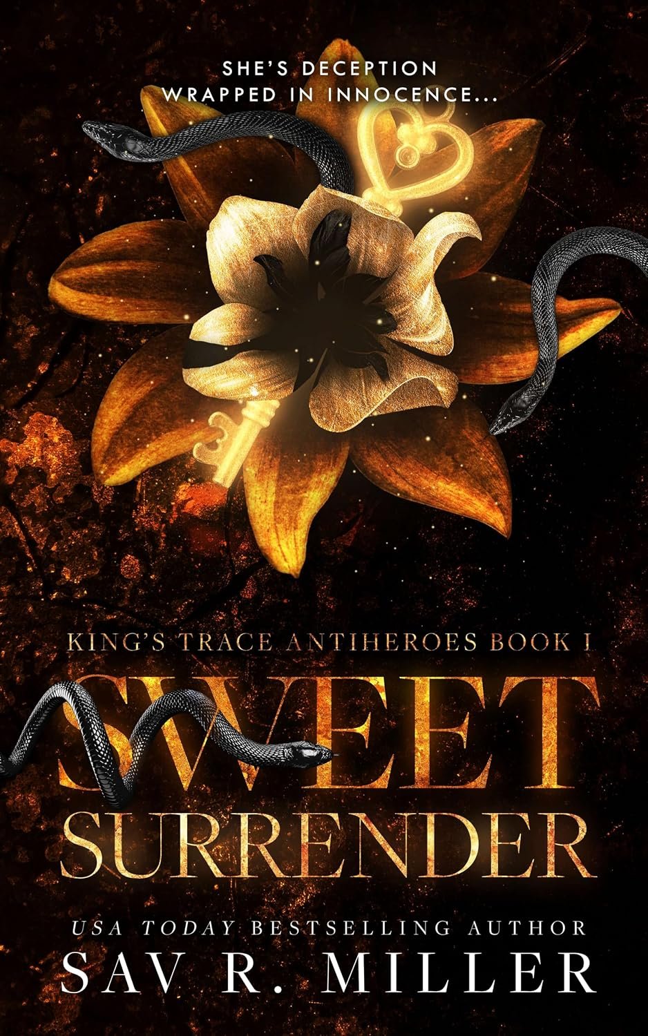 Sweet Surrender: A Dark Mafia Enemies-to-Lovers Romance (King’s Trace Antiheroes Book 1)