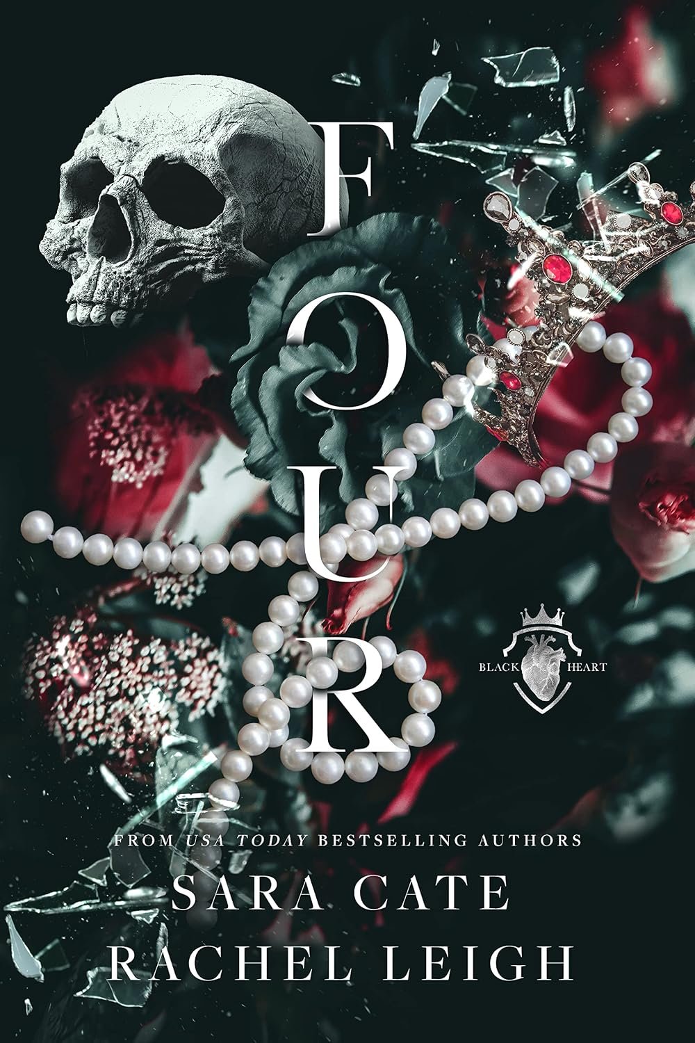 Four: A Dark Why Choose Romance (Black Heart Book 1)