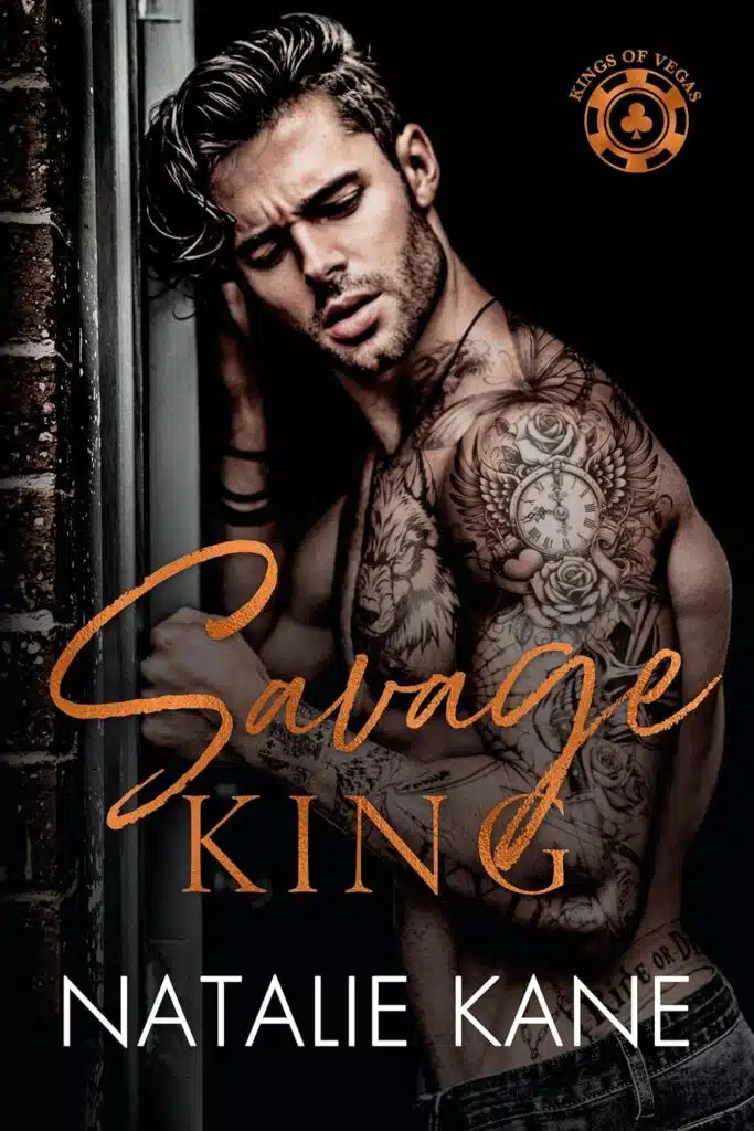 Savage King: A Cat and Mouse, Dark Mafia Romance (Kings of Vegas Book 3)