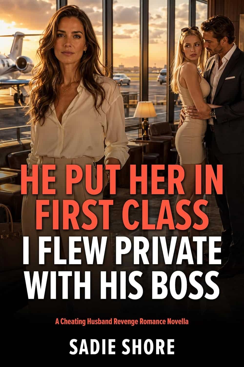 He Put Her in First Class I Flew Private With His Boss: A Cheating Husband Revenge Romance Novella (When Good Wives Get Even)