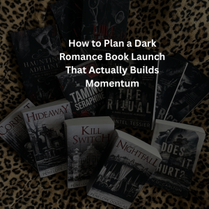 How to Plan a Dark Romance Book Launch That Actually Builds Momentum